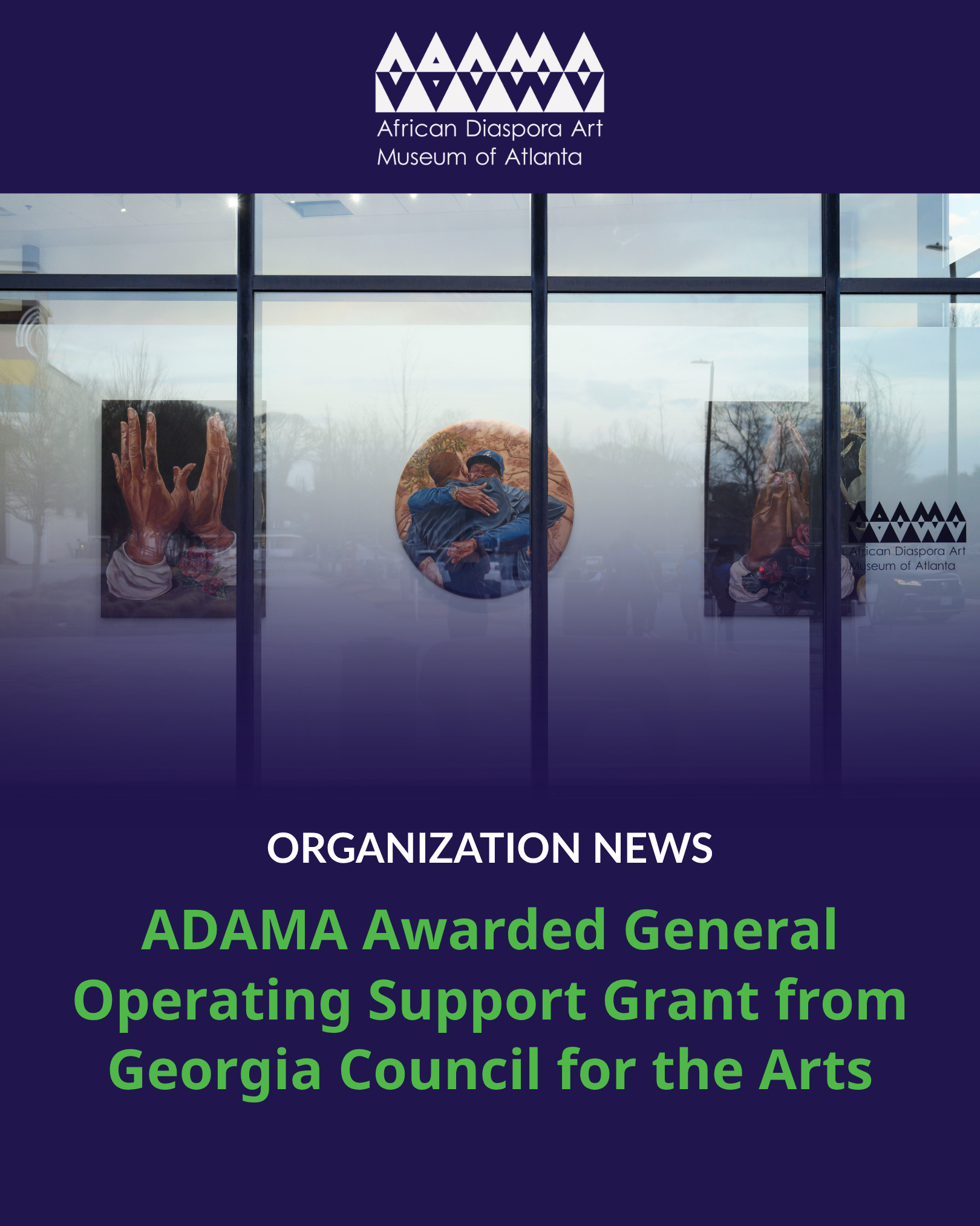 ADAMA Awarded General Operating Support Grant from Georgia Council for the Arts