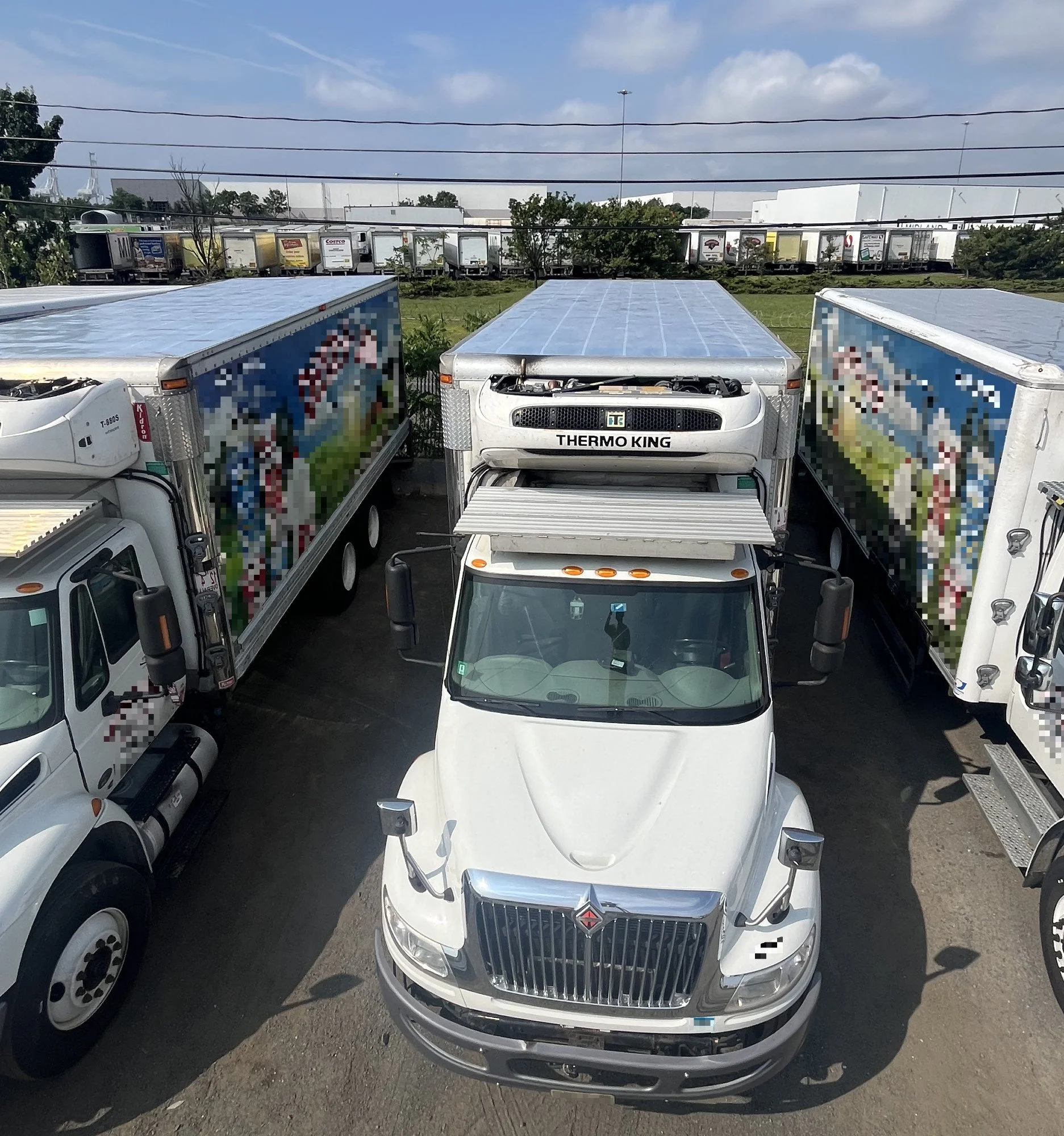 CoolFilm on refrigerated truck roof.