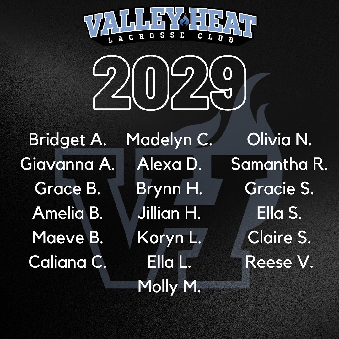 Day 3 Team Appreciation post goes to&hellip;

VH 2029s!

This is such a fun group! Your coaches loved the positivity, laughs and smiles you brought to every single practice and tournament. These players made great strides this season that led to some