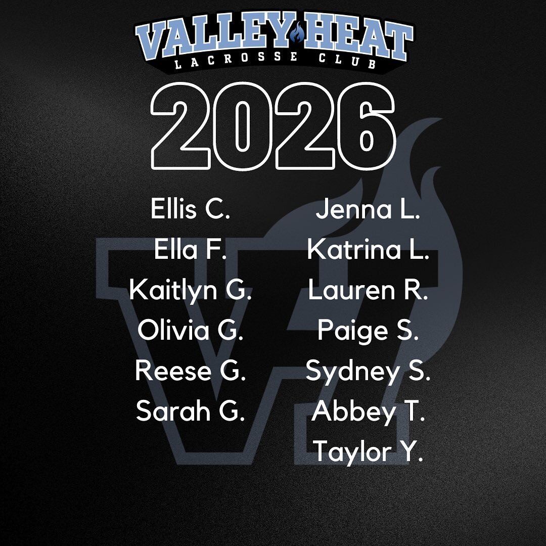 Our last Team Appreciation post goes to&hellip;

VH 2026s! 

This team is made up of a small group of hard working players. Only a few had played together before the season, and they each had to adjust to playing with new teammates every tournament. 