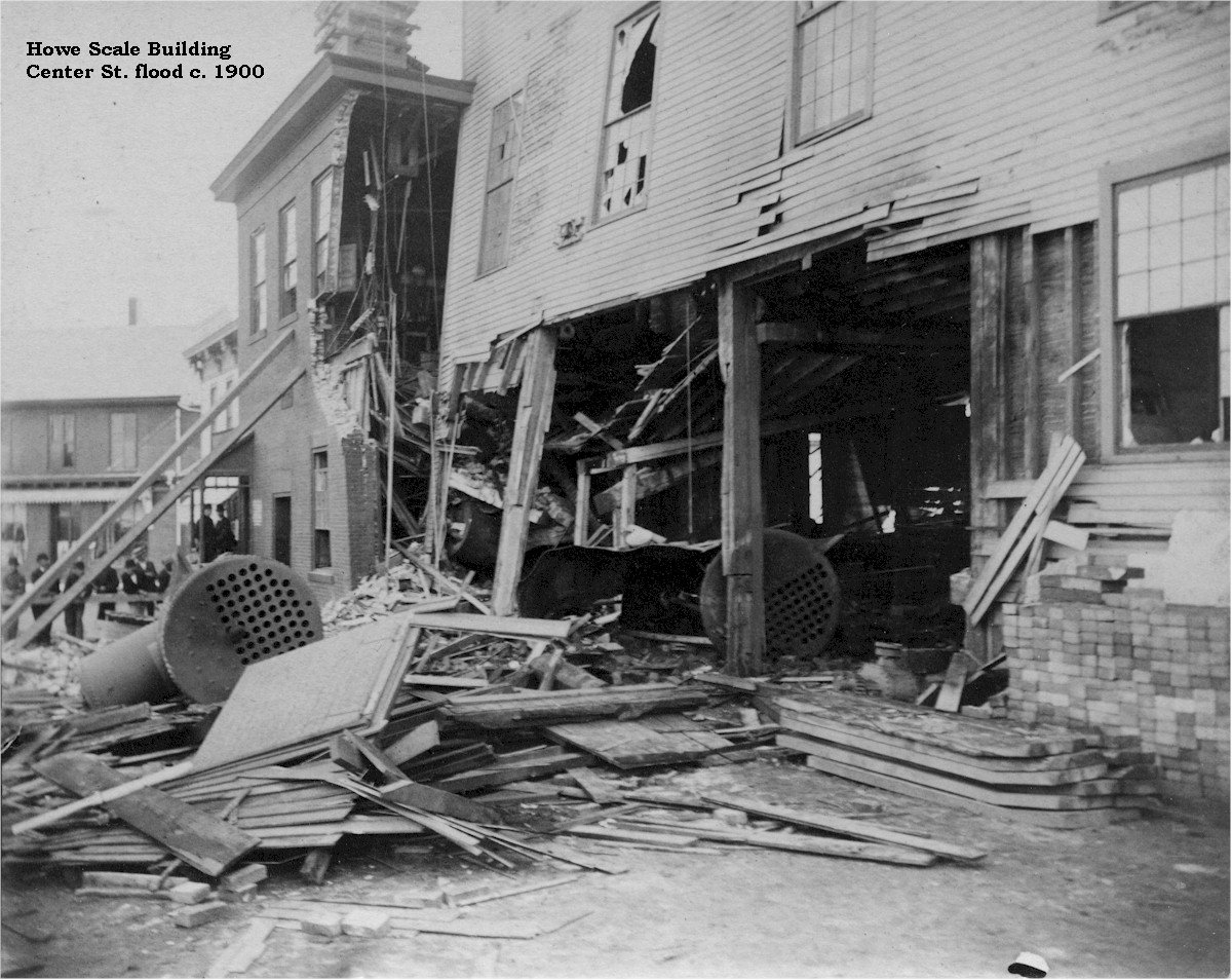 Howe Scale Center St. flood 1900