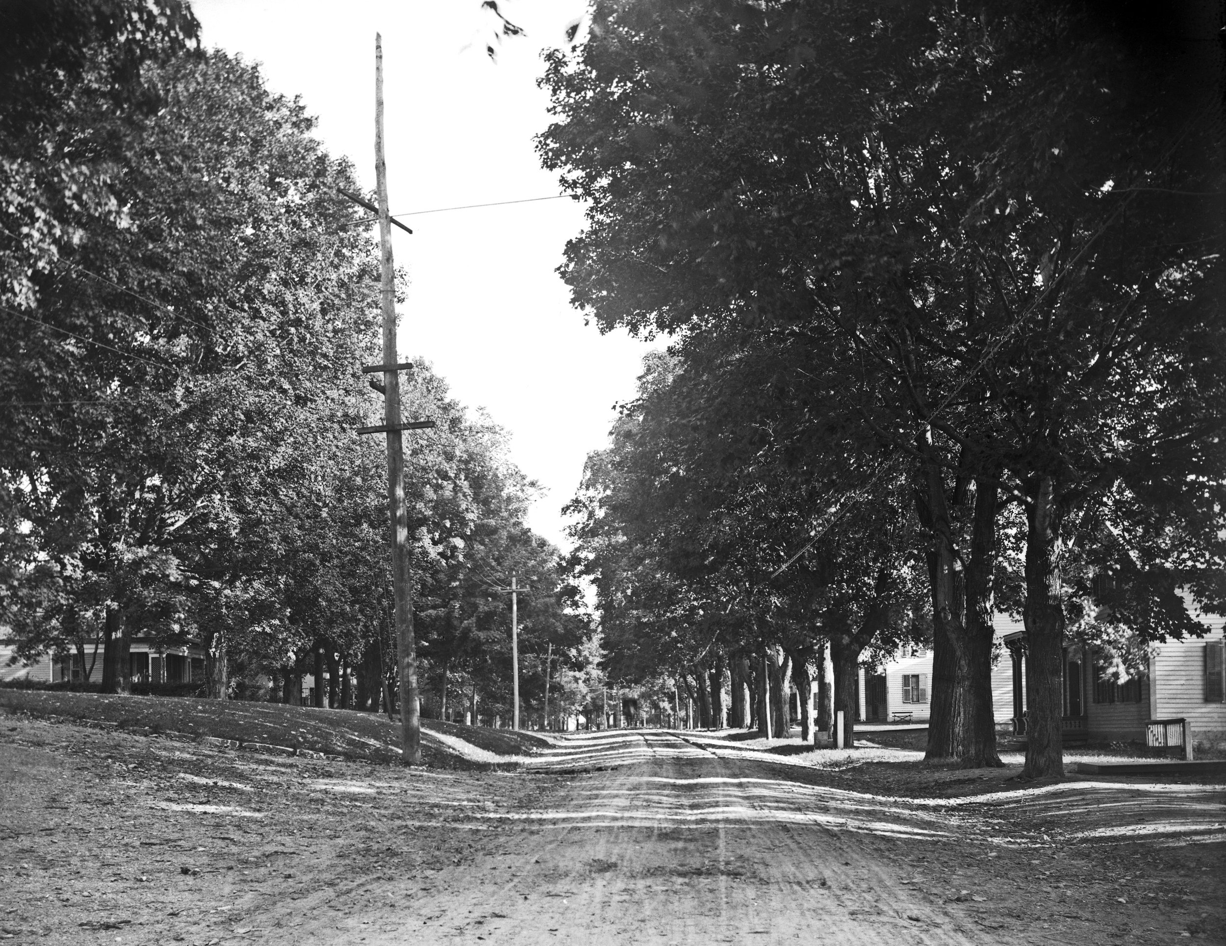 Looking south on Carver St.