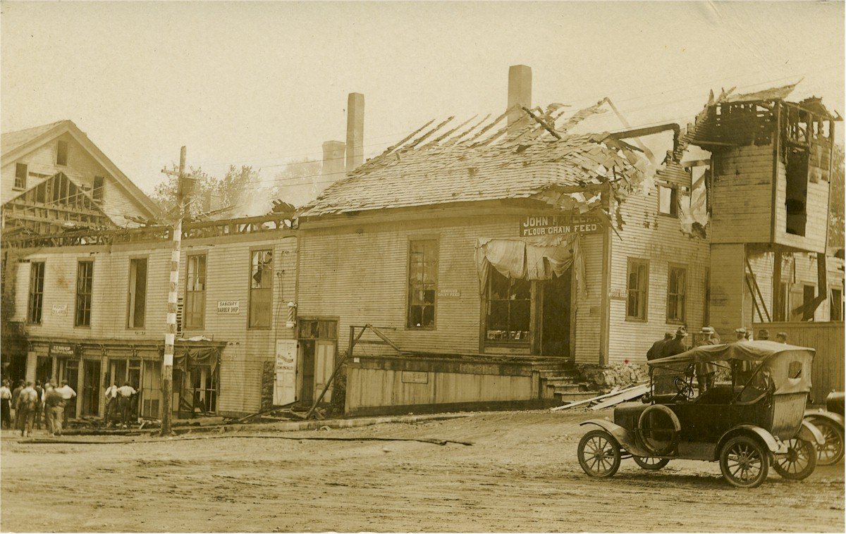 Center St. fire