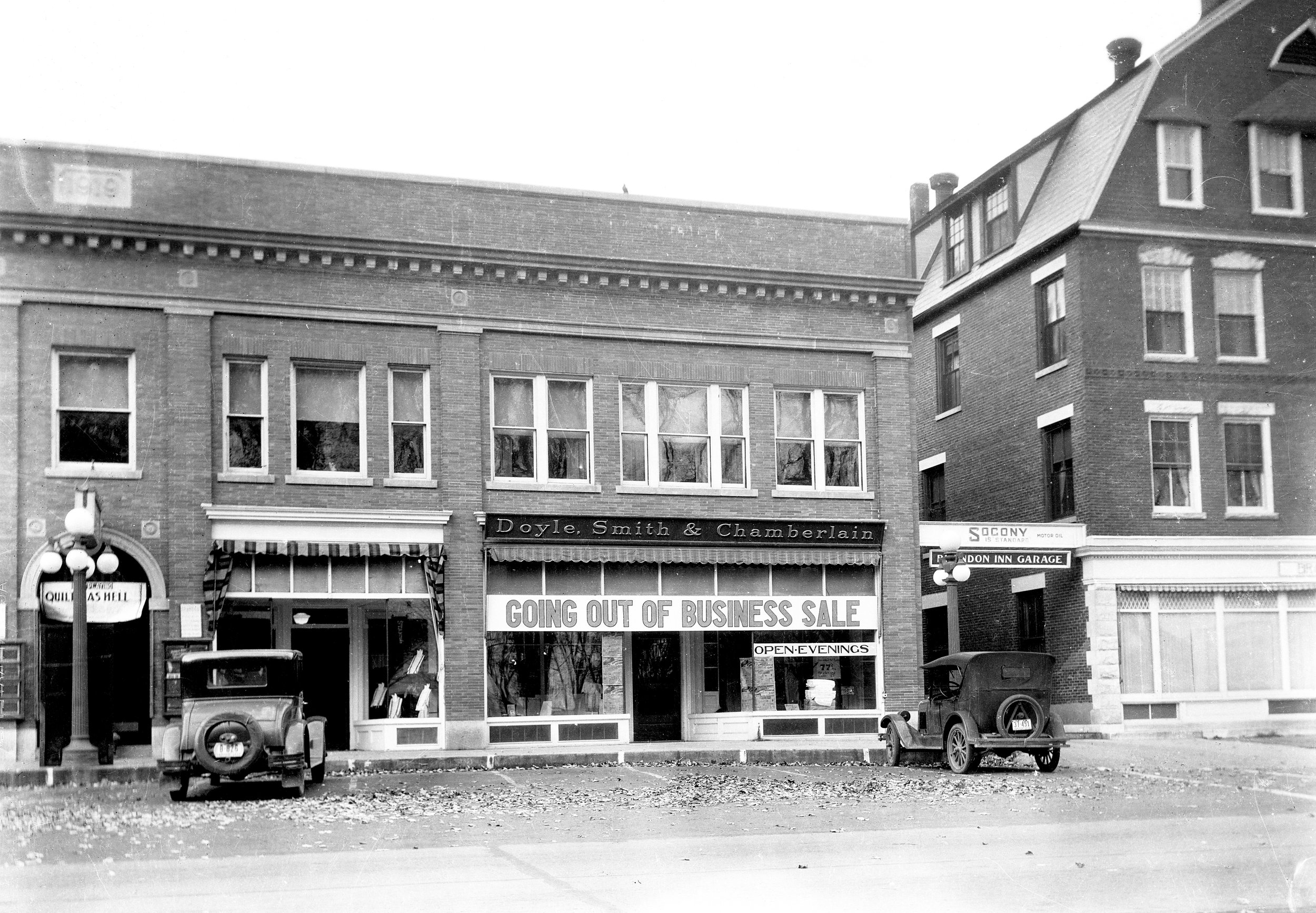 Brandon businesses, Park St.