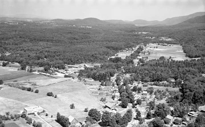 view of Forestdale route 53 north through town