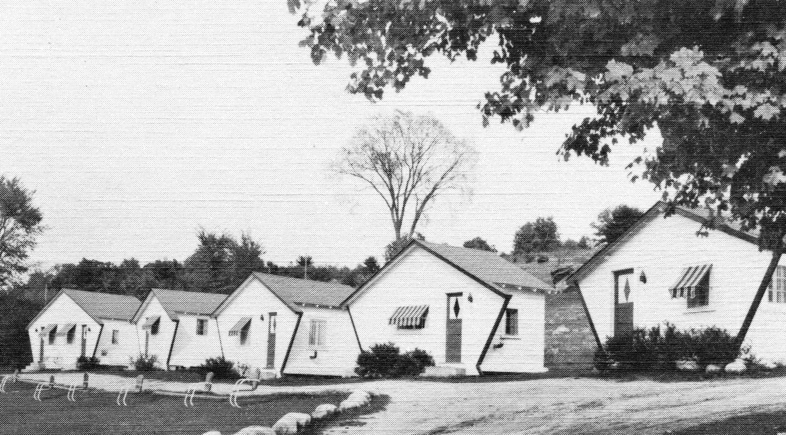 Valley View Cabins post card
