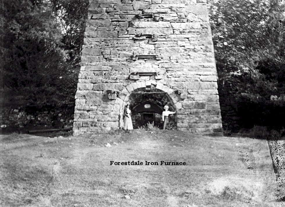 Forestdale Iron blast furnace