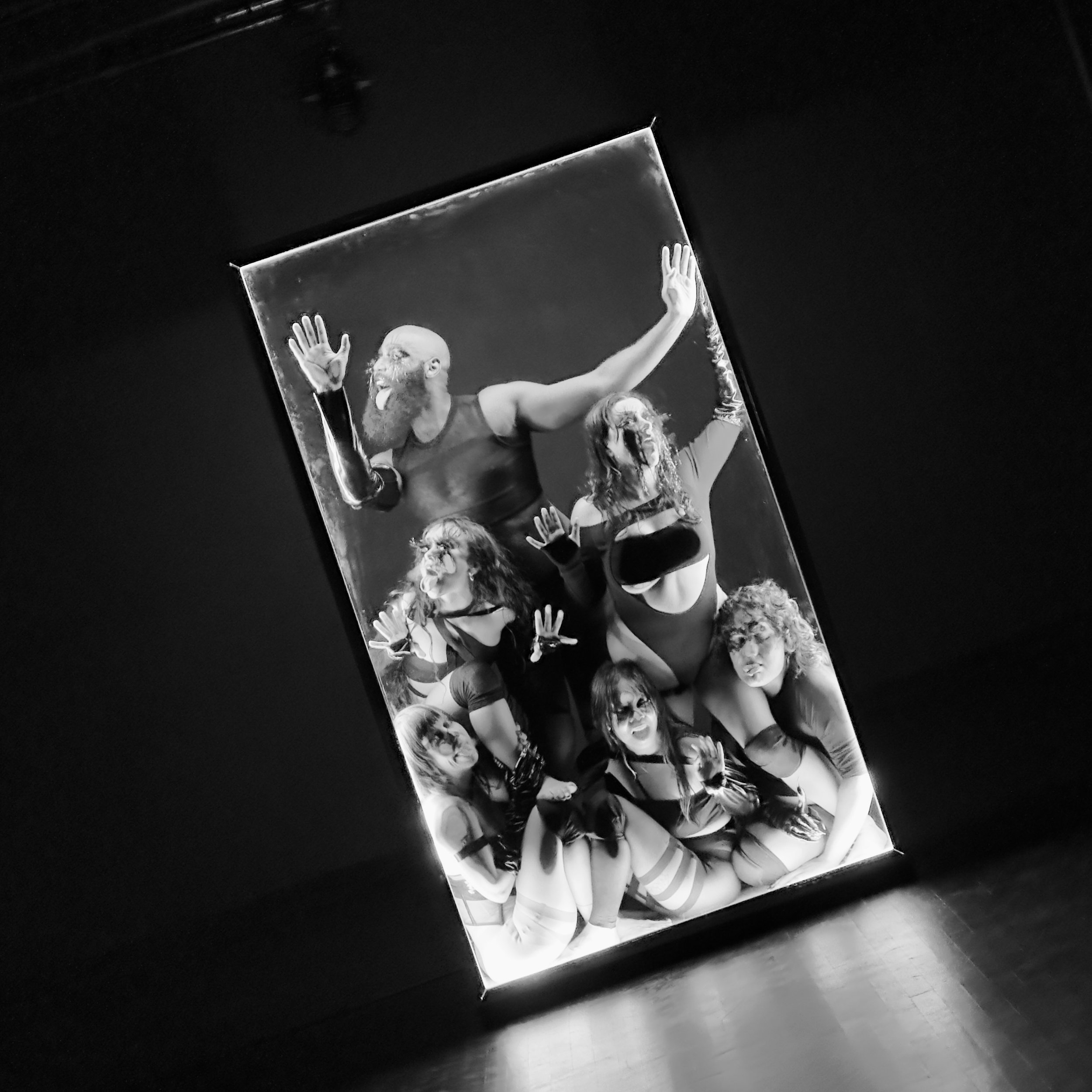 Michelle Handelman, DELIRIUM – PART ONE: DEATH (The Breakdown), 2023, multiscreen installation, photograph by Laure Leber