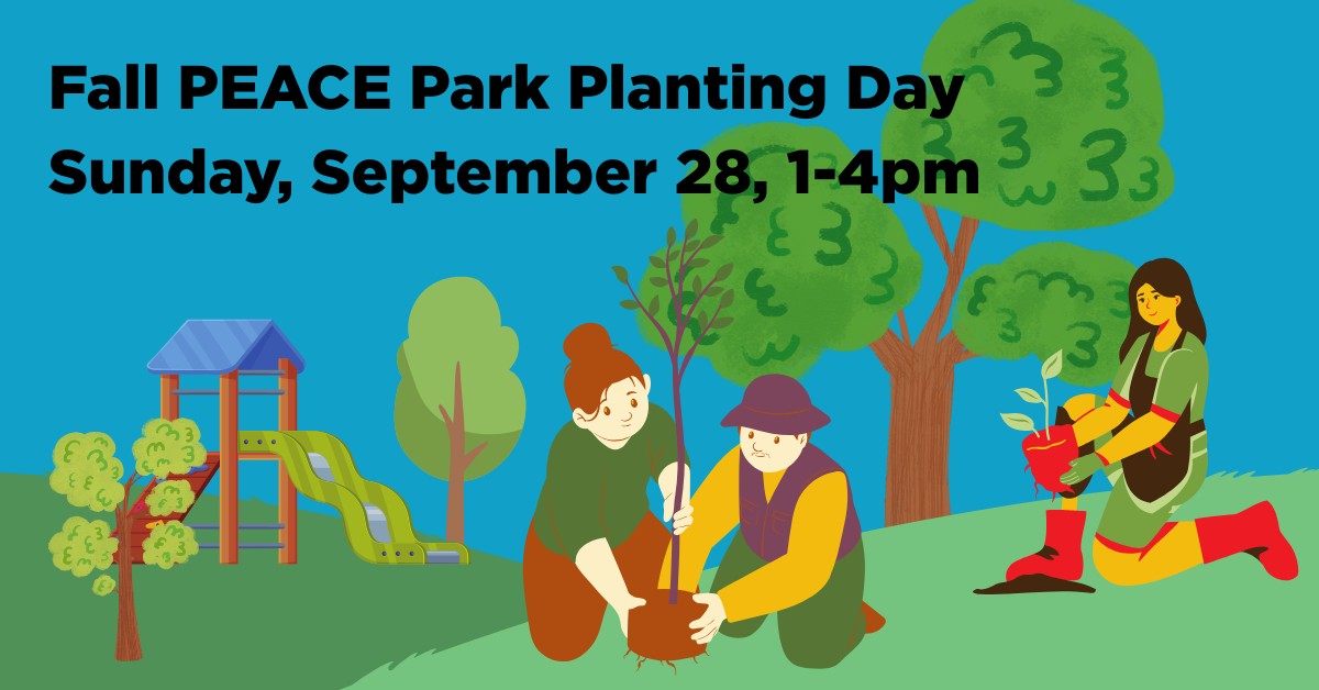 Fall PEACE Park Planting Day 2