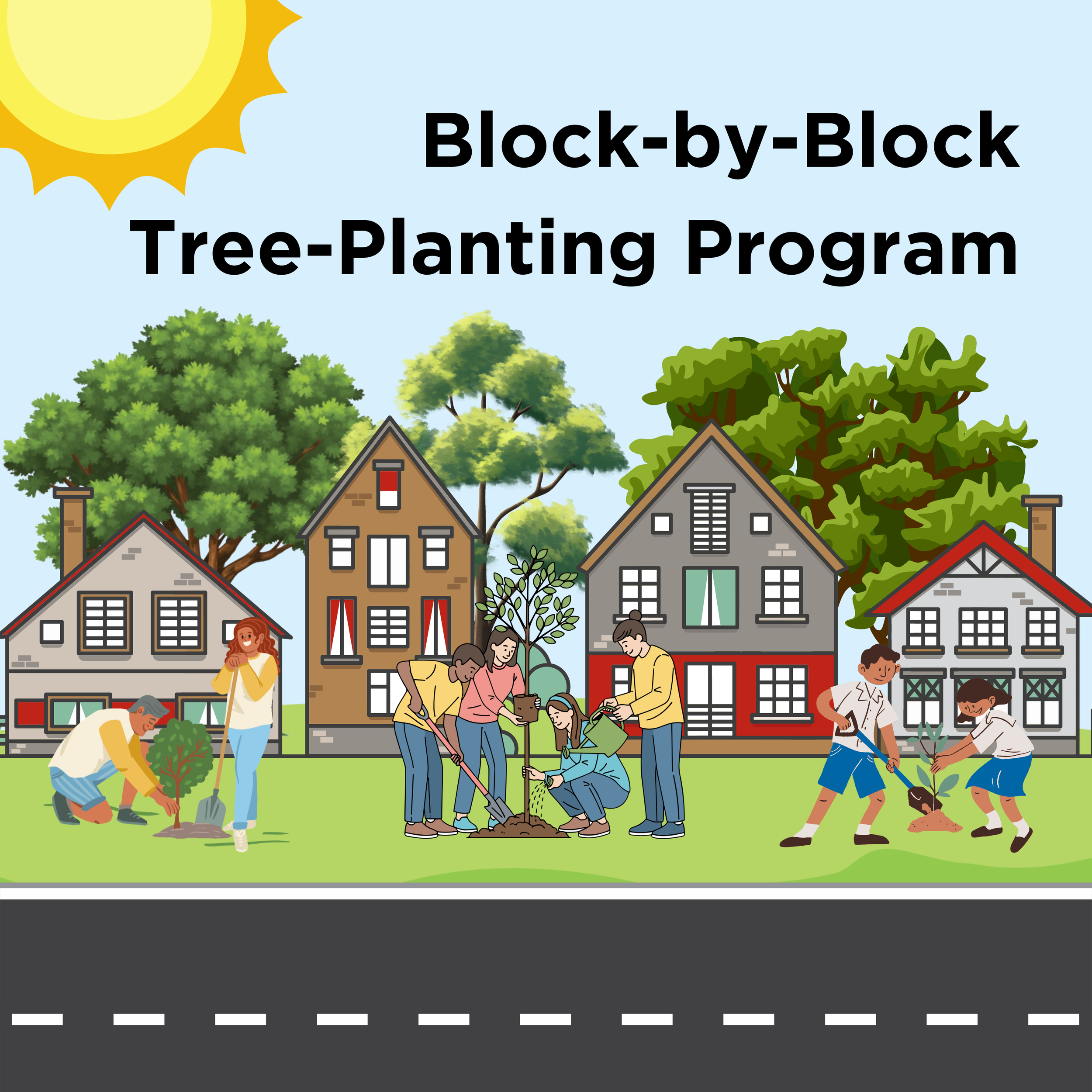 Block-by-Block Tree-Planting Program