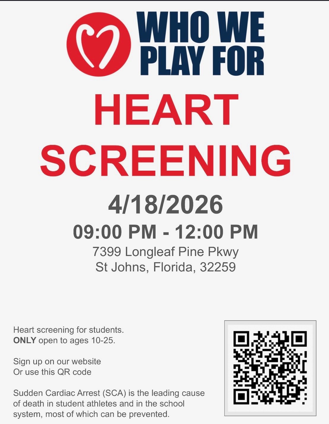 the QR code on a page with the ECG screening form.