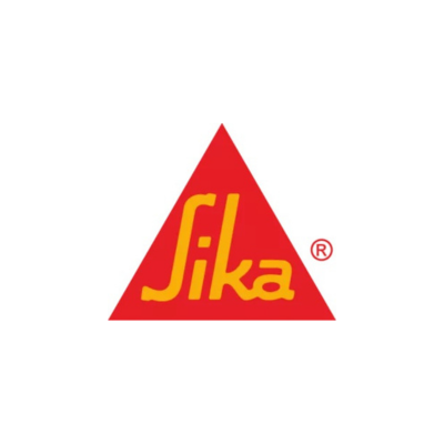 Sika logo with a red triangle and yellow text.