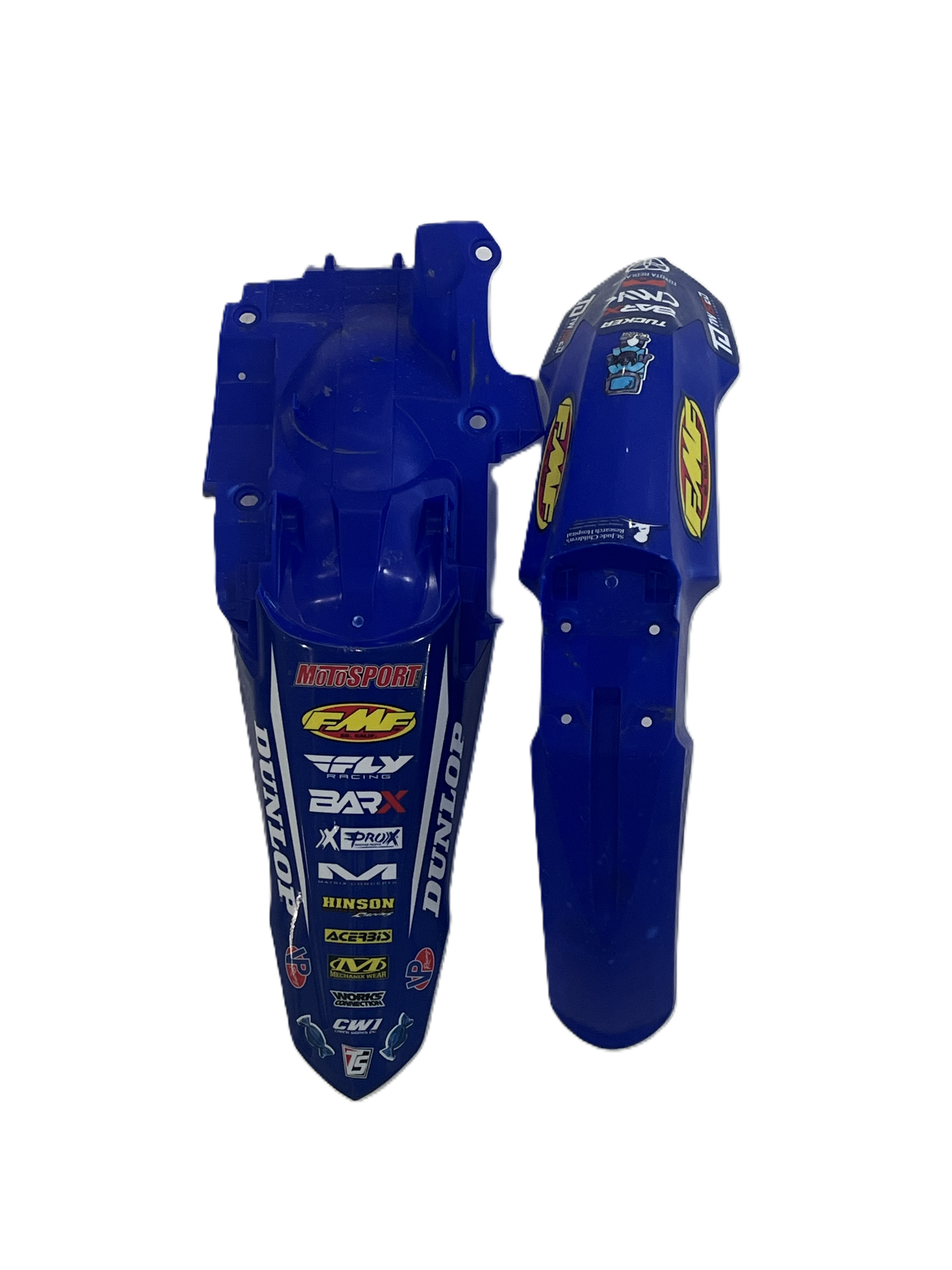 Lux Turner – Race-Used Front & Rear Fender Set