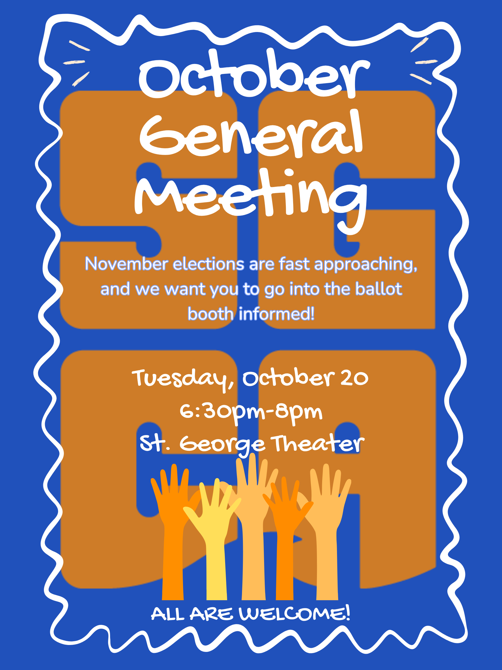 SGCA October General Meeting