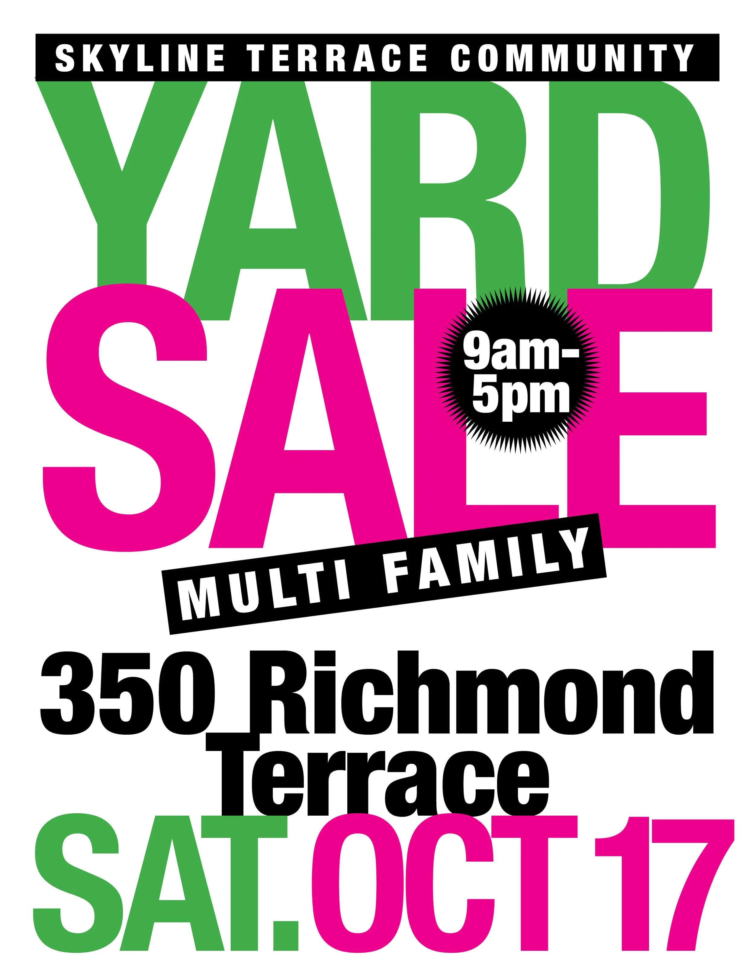 Yard Sale