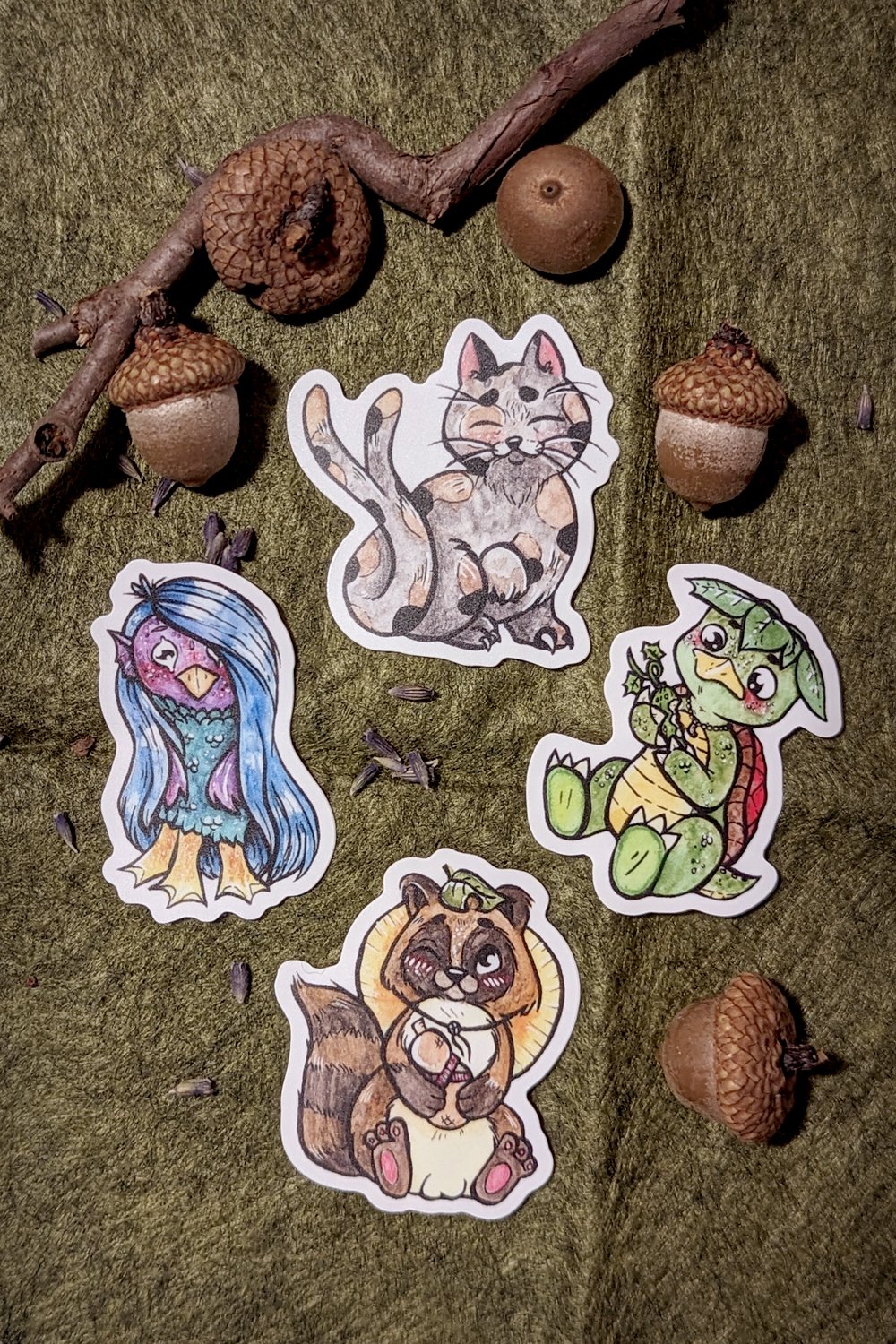 Autocollants Yokai