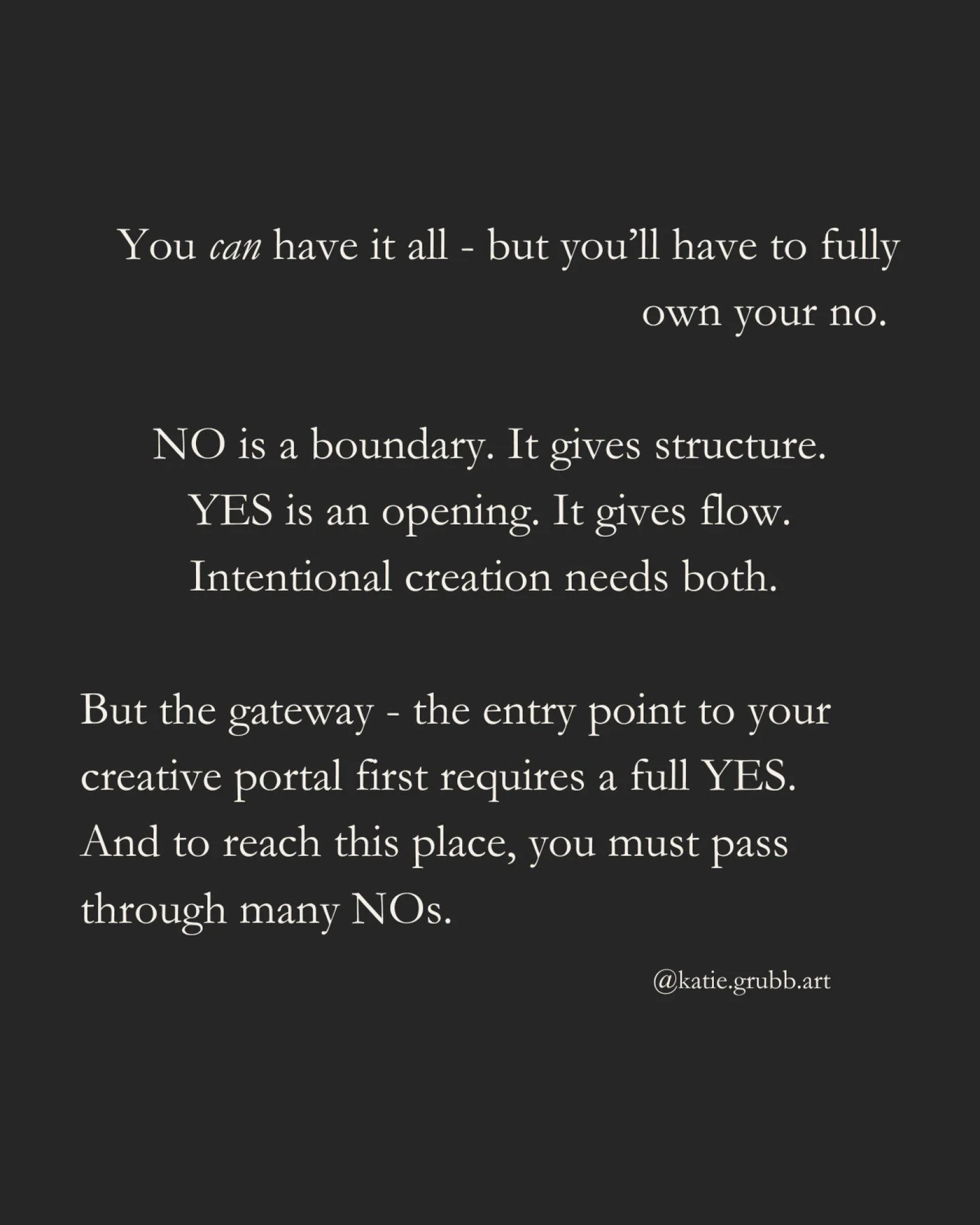 I hope you listen to the voice inside of you
That is calling you to create and express yourself.
Because to listen to this voice is to return home. 
To get to know and love all of the parts of your being that have been exiled, oppressed, forgotten, a
