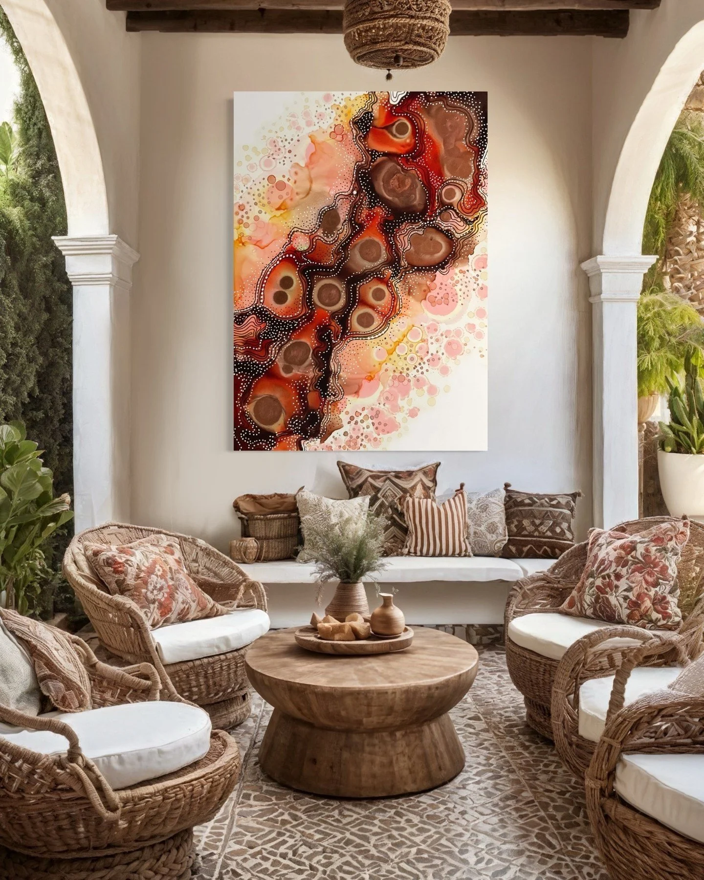 Something new is coming...

I love this scene.  It is so daydreamy.
And someone once told me that if you can think of it, 
then it already exists somewhere...

This piece just came through randomly recently. 
I was feeling really drawn to some new co