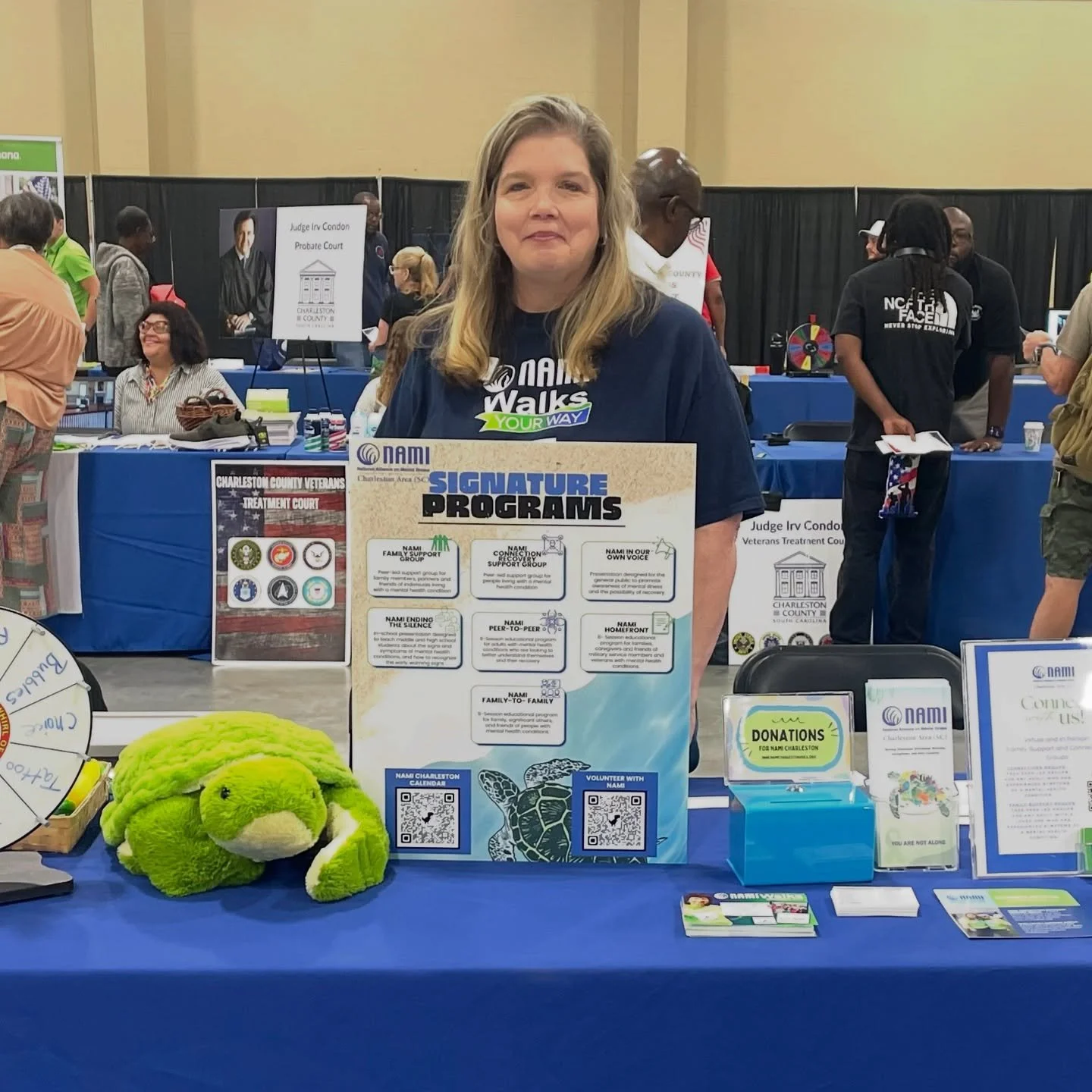 Did you catch Lori last week at Veterans Stand Down Event?

We love connecting with those in our community and it&rsquo;s important to spread mental health awareness and free community resources to those in need!

If you&rsquo;re ever interested in v