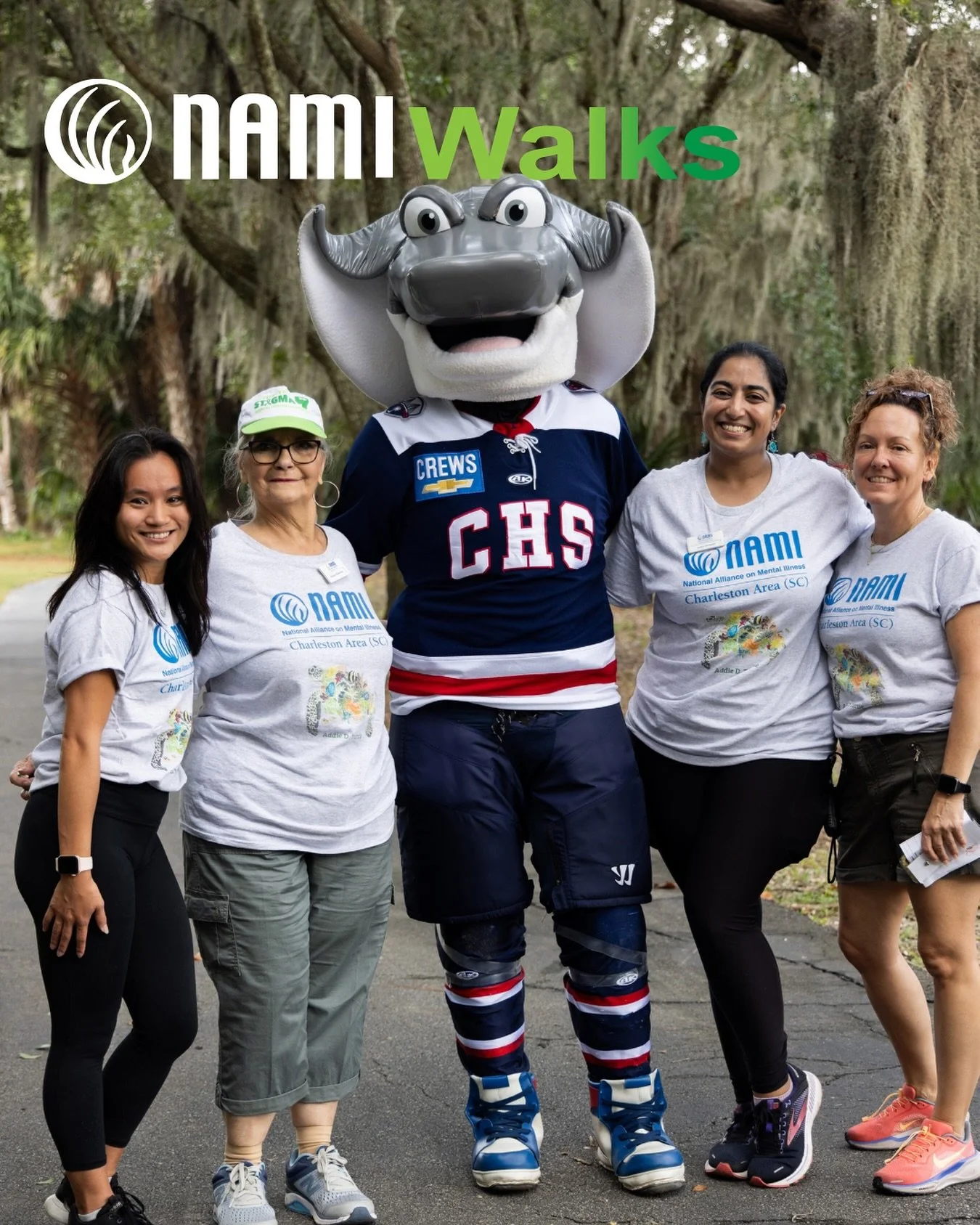 Today is the day! NAMI WALKS💙💚

Just a reminder, Due to inclement weather and park conditions, we&rsquo;re moving the walk to our NAMI Charleston Area office (1357 Remount Rd., North Charleston) from 9-11 am!

Join us for Starbucks refreshments, in