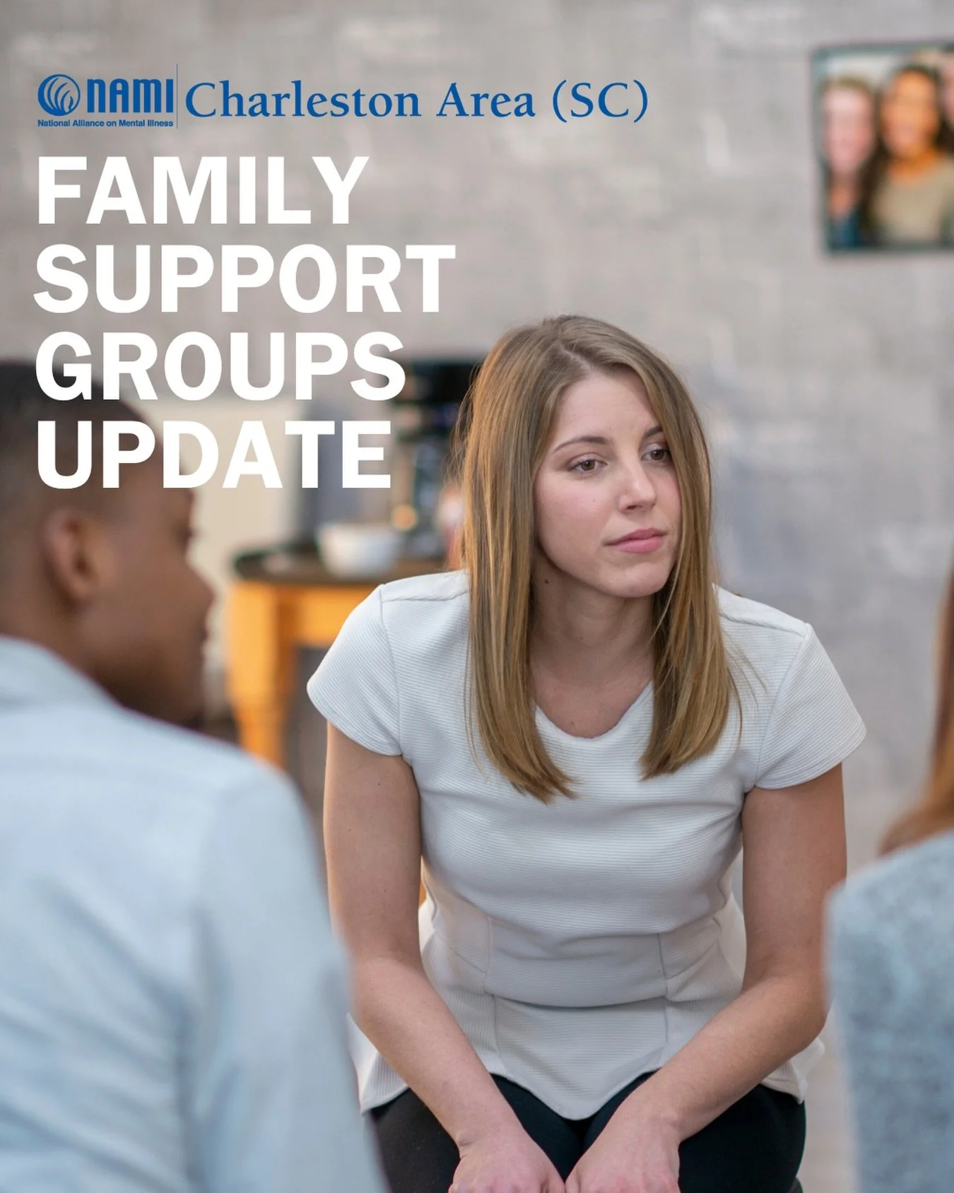 The Friday 12/26 family support group in Mount Pleasant is canceled due to the holidays. We hope everyone has a safe and restful holiday!