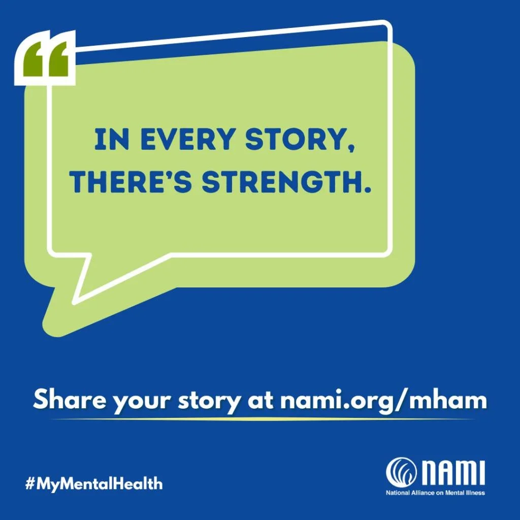 Today is World Health Day. In every story, there's strength! You are never alone in your struggles. To inspire others, you can share your story at nami.org/mham