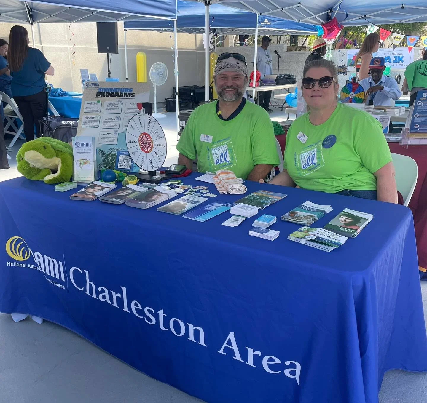 Did you catch NAMI&rsquo;s very own Edwin and Lori at VA2K Walk and Roll Health Fair last week?

We are passionate about spreading mental health awareness in our community 💙