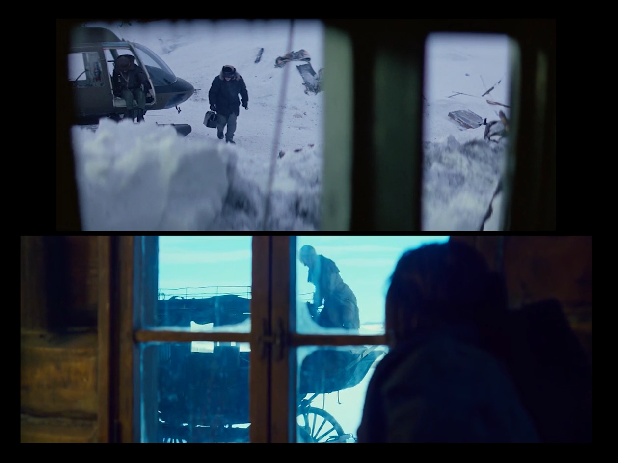 Character Through Window POV Shot