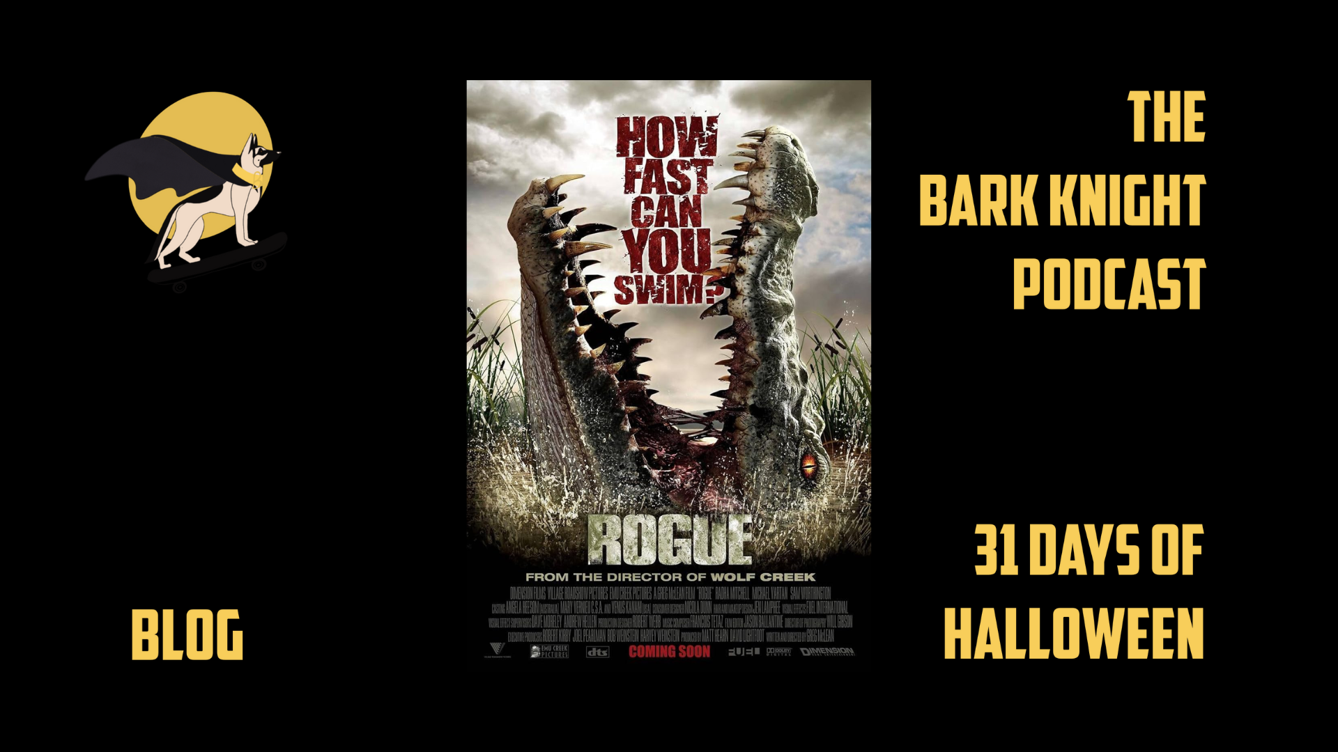 Day 3 - Rogue | 31 Days of Halloween