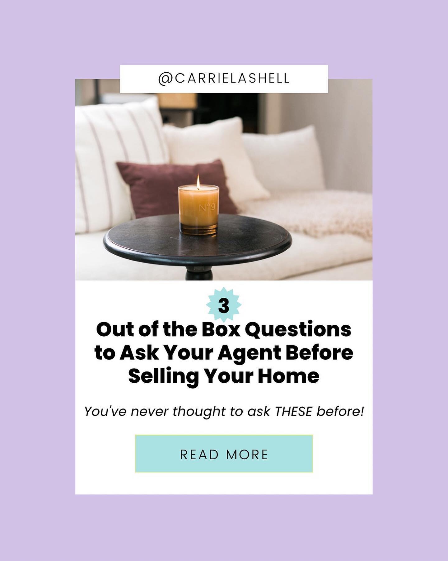 Real estate agents don&rsquo;t want you to ask these three questions!

One of the most important steps in selling your home is finding the right agent to work with. If you've been following me for a while, you already know the reasons to avoid the Fo