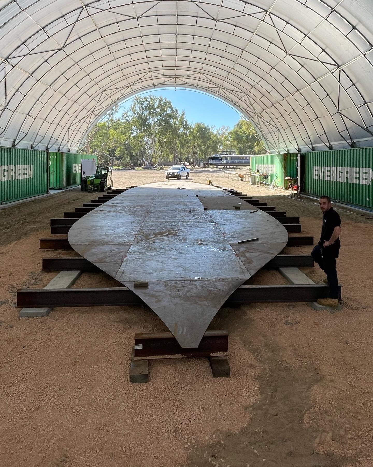 Last Thursday, our team members @samb.erry and @jordanbankc flew out to Mildura to do some survey work with Bruce Hobson in the lead up to their AMSA surveyor accreditation exams.  They also had the chance to touch base about Bruce&rsquo;s progress b