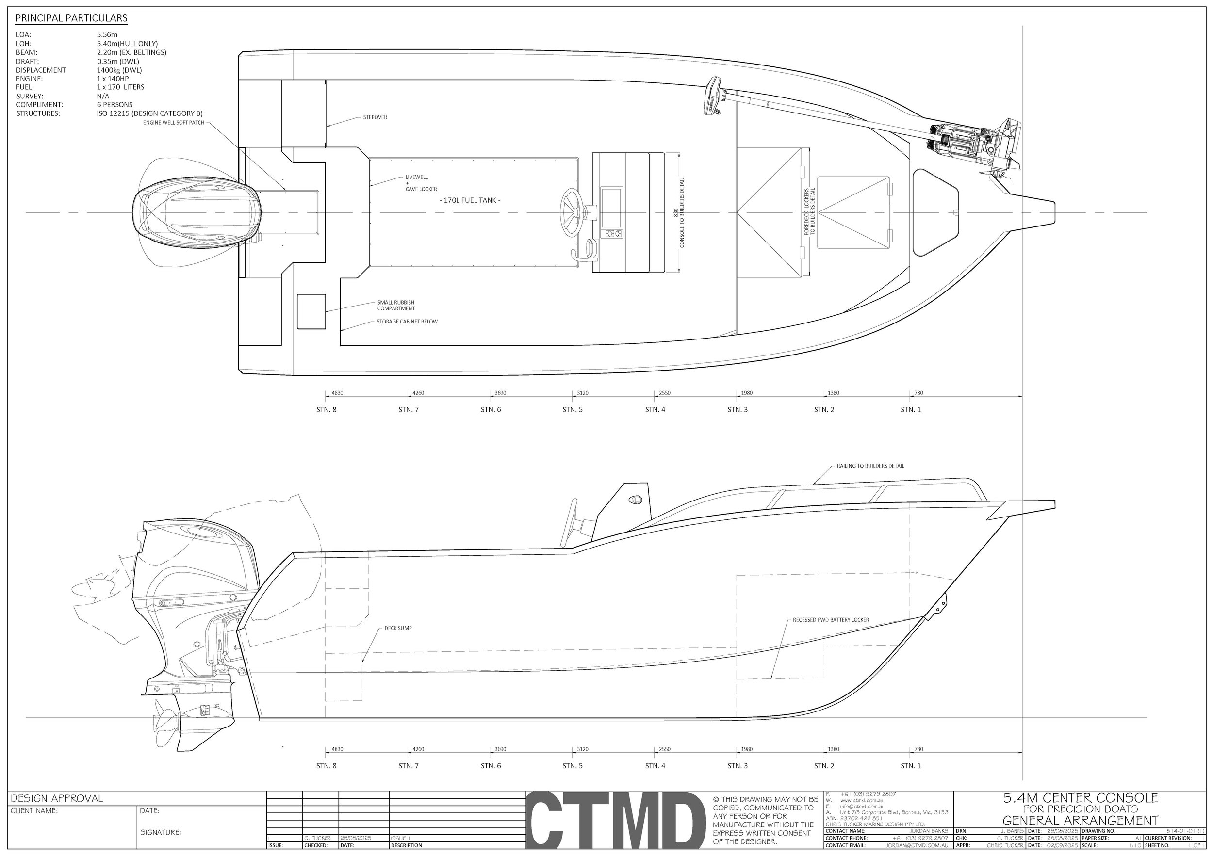 5.4m Console