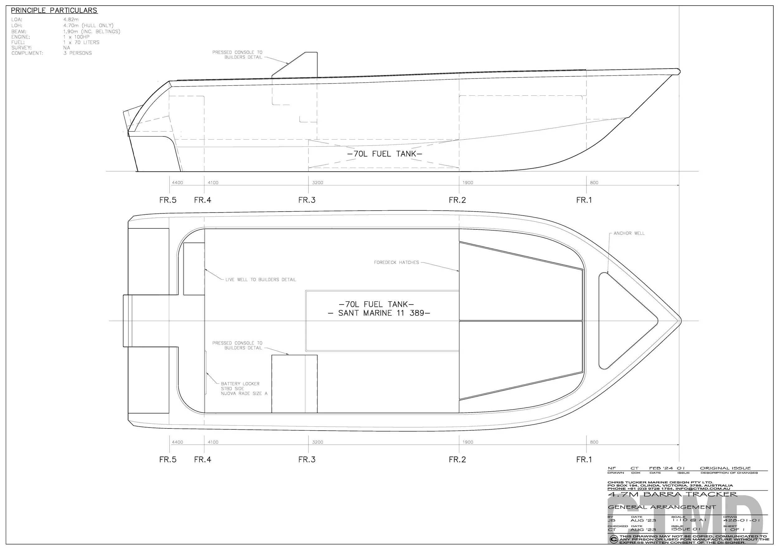 4.7m Barra Tracker