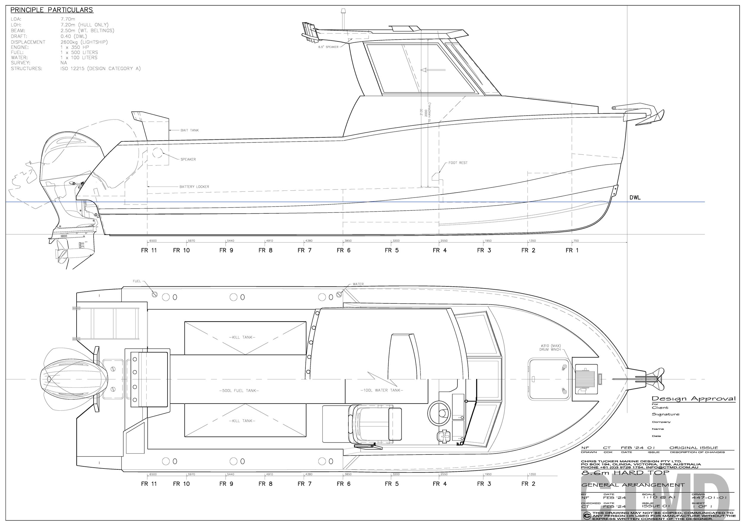7.2m Hardtop