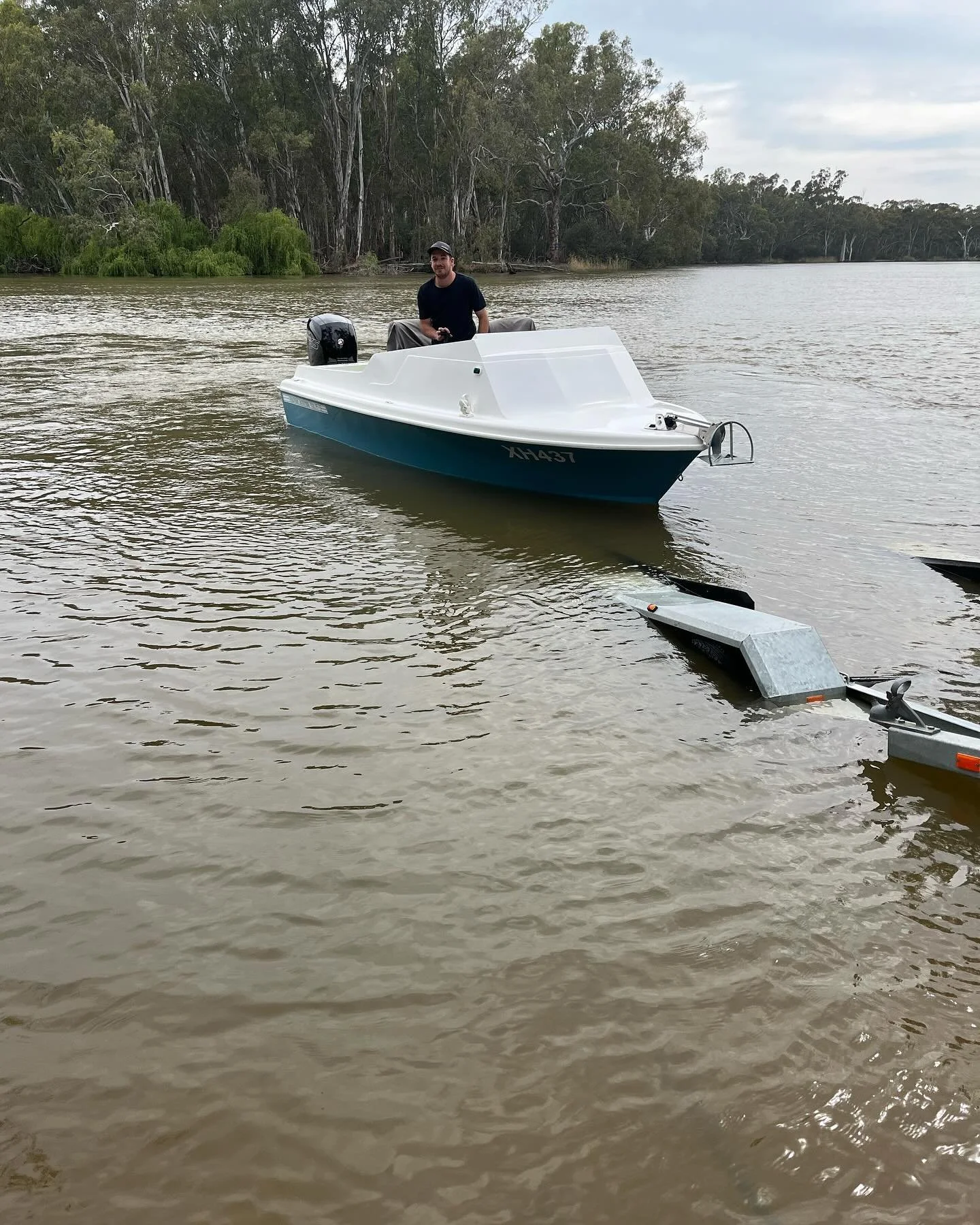 Another in our list of jobs we do that no-one else does&hellip;.
Today @jordanbankc set off down the Murray River to survey depth and Bridge height for the delivery of our paddle steamer #psaustralianstar from Mildura to Echuca.

He&rsquo;s not alone