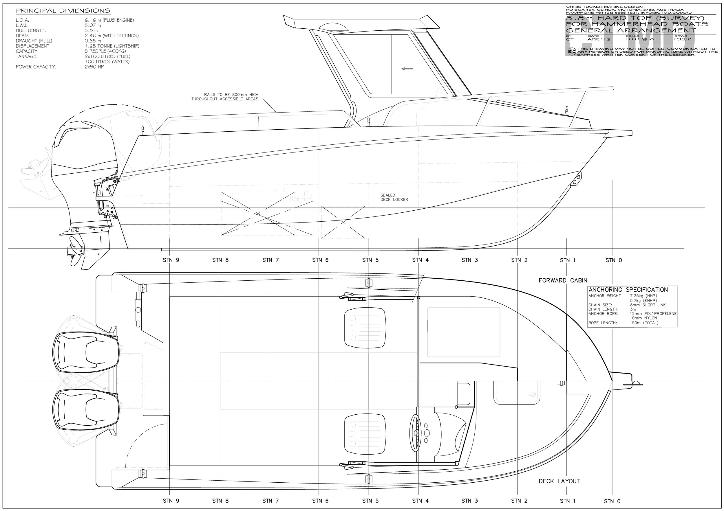 5 8m Hardtop Chris Tucker Marine Design 5 8m Hardtop Chris Tucker Marine Design