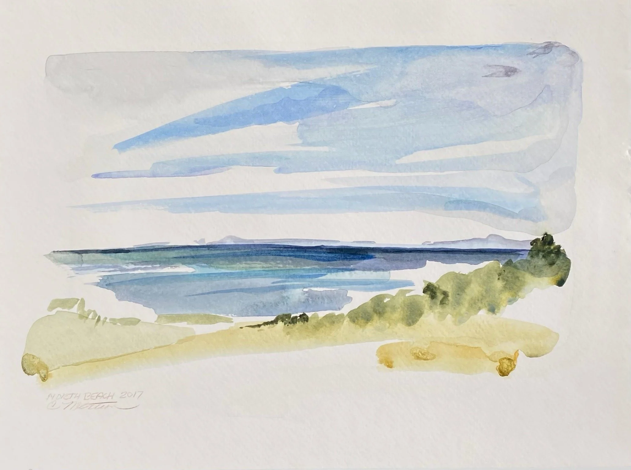 Toward Victoria 11" x 15"