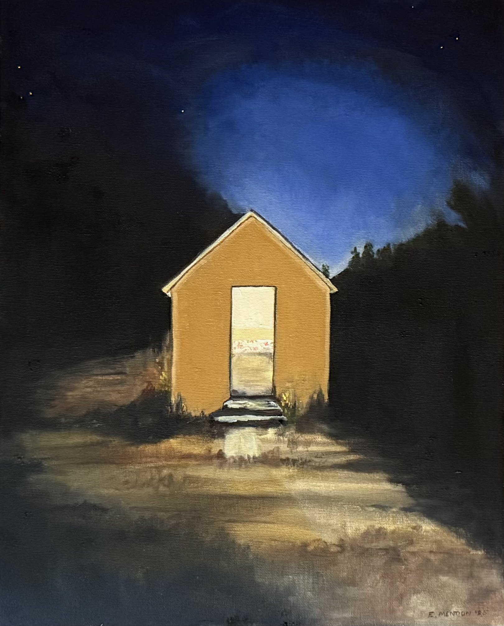 Jesús' Cabin 20" x 16"