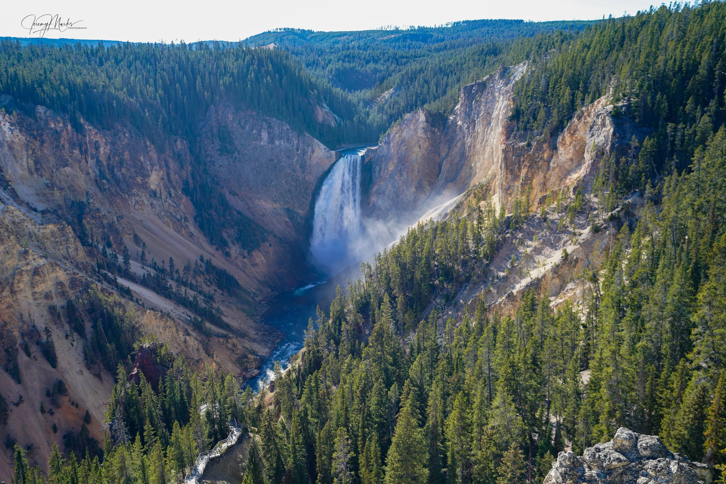 Yellowstone Falls - Fall, Yellowstone National Park
