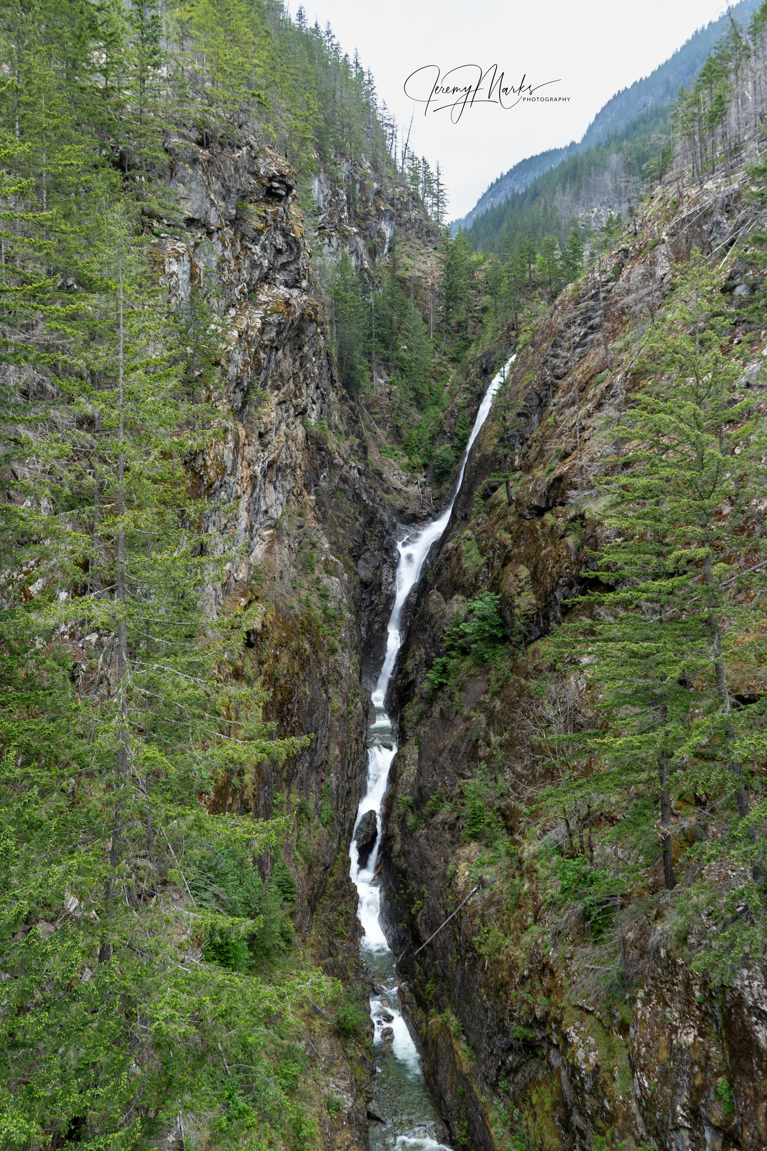 Gorge Creek Falls North Cascades National Park - Whatcom County, Washington