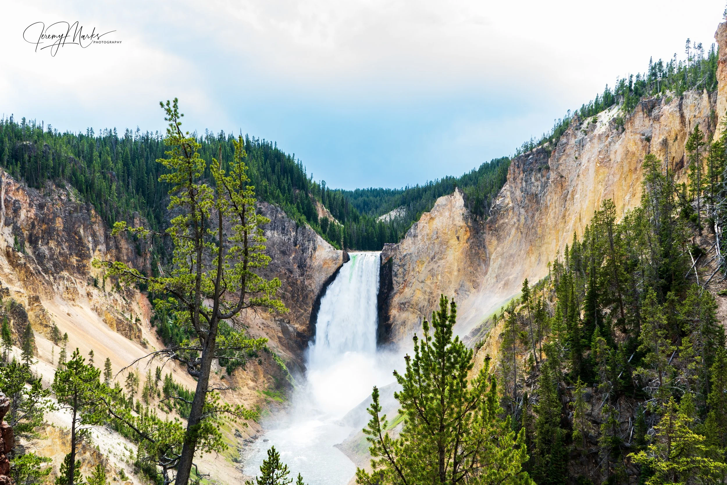 Yellowstone Falls - Summer, Yellowstone National Park