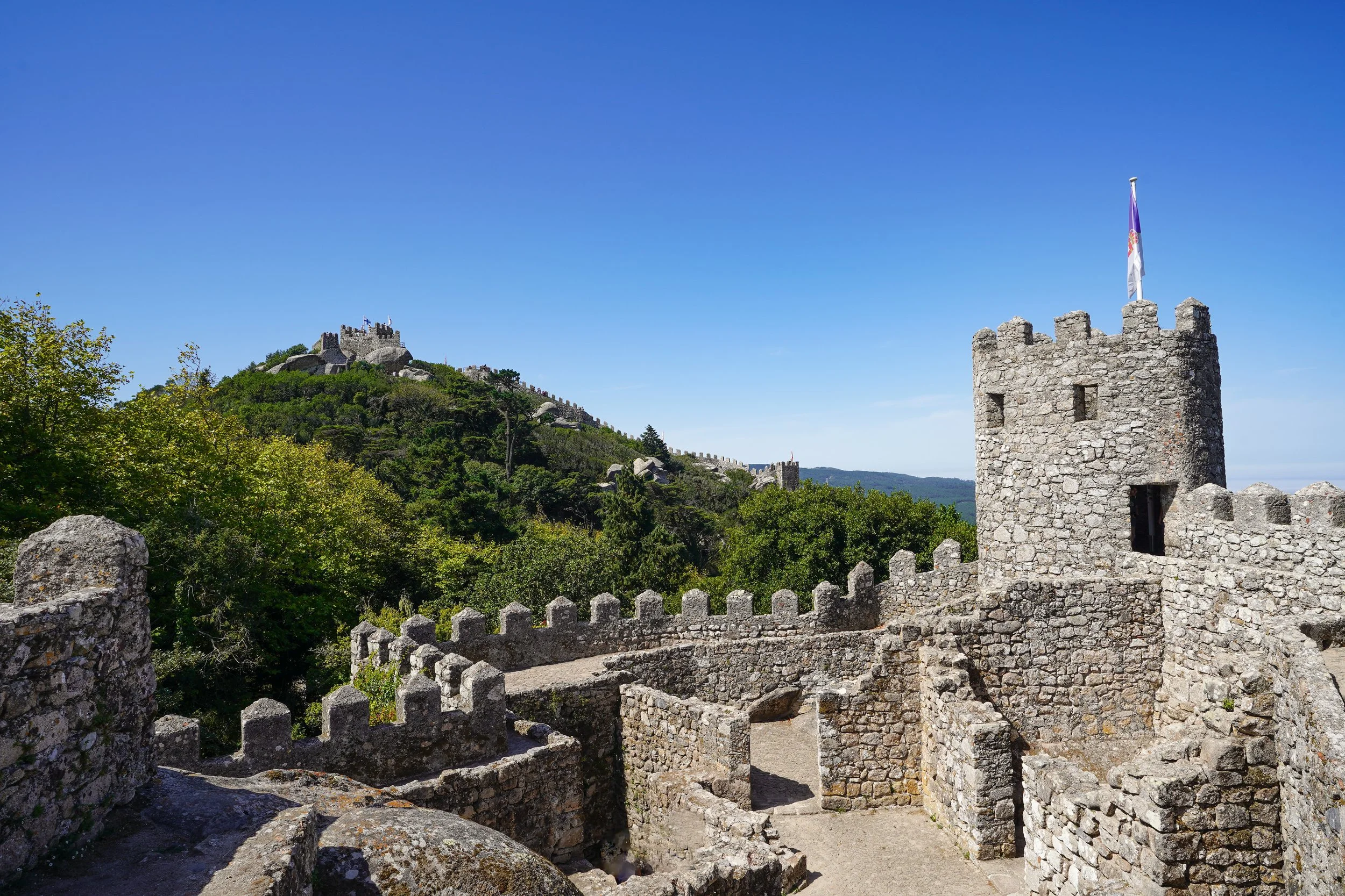 Castelo Dos Mouros, Parque Natural De Sintra-Cascais - Sintra, Portugal