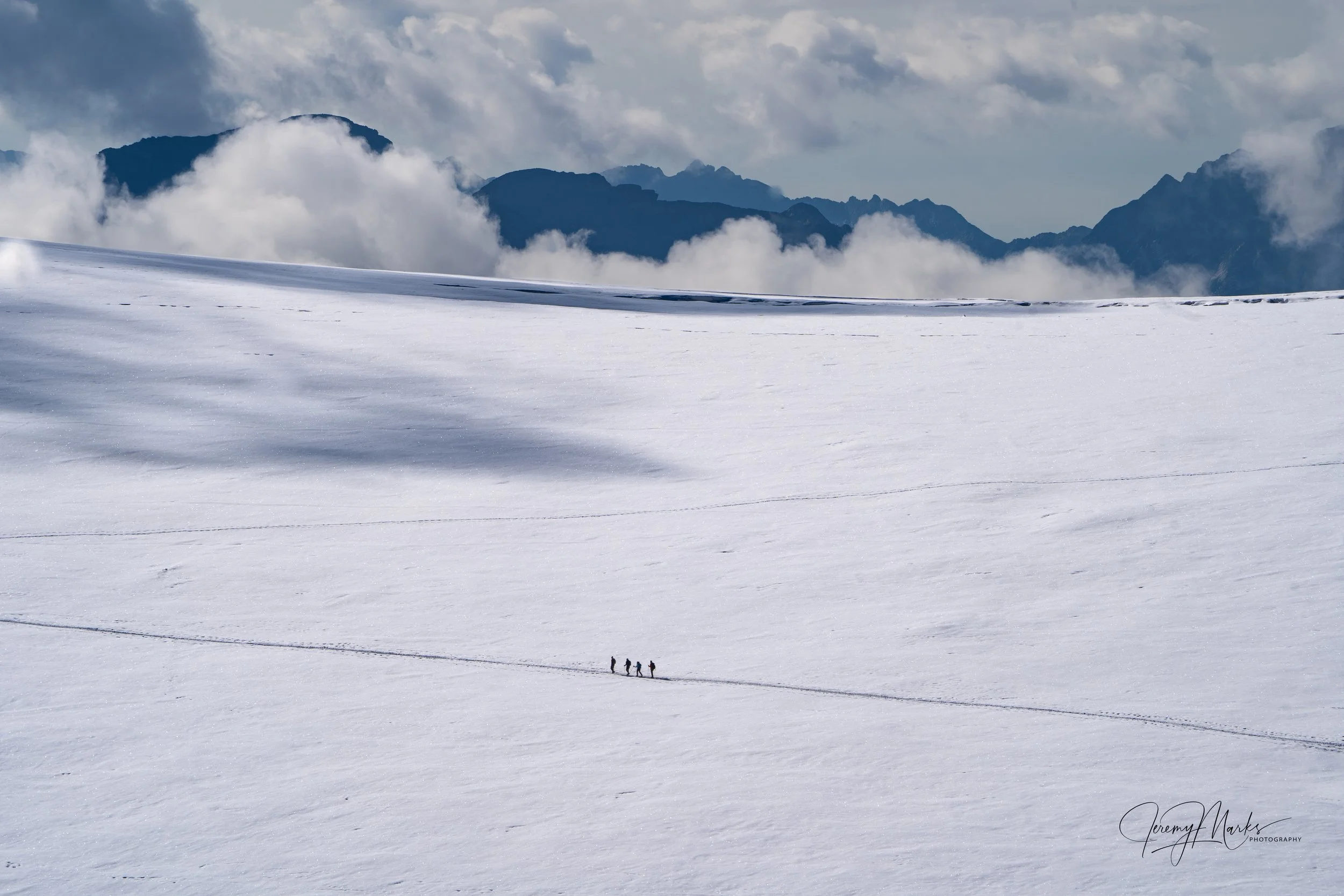 "Team work" - Glacier Paradise, Switzerland