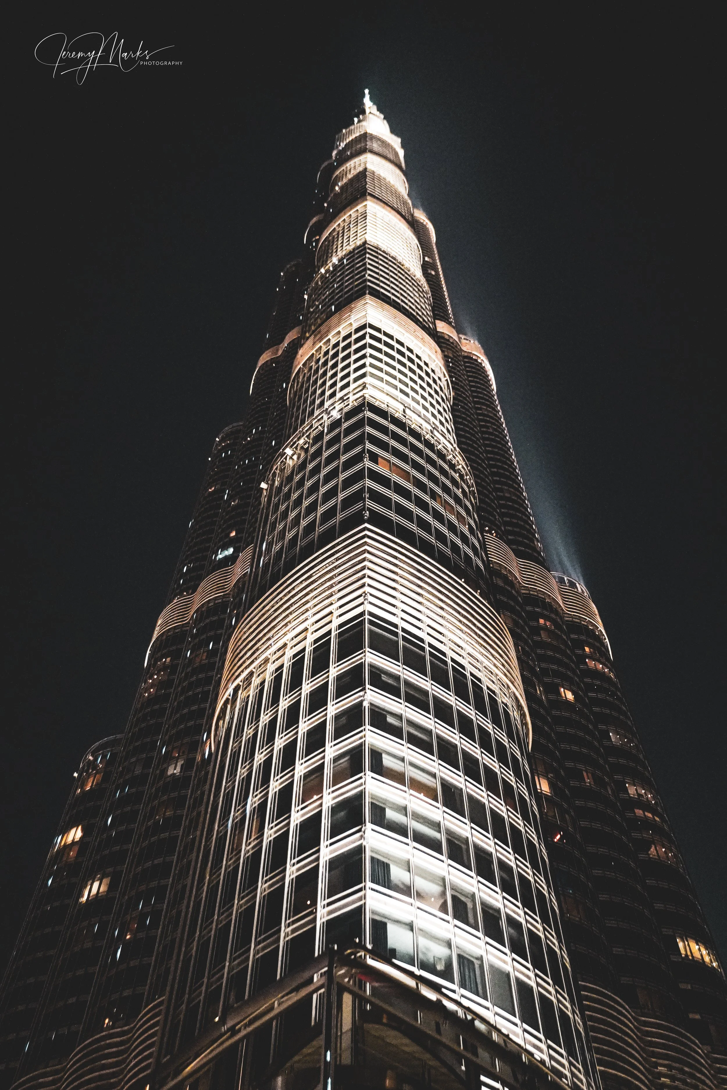 Burj Khalifa Night Time - Dubai, UAE