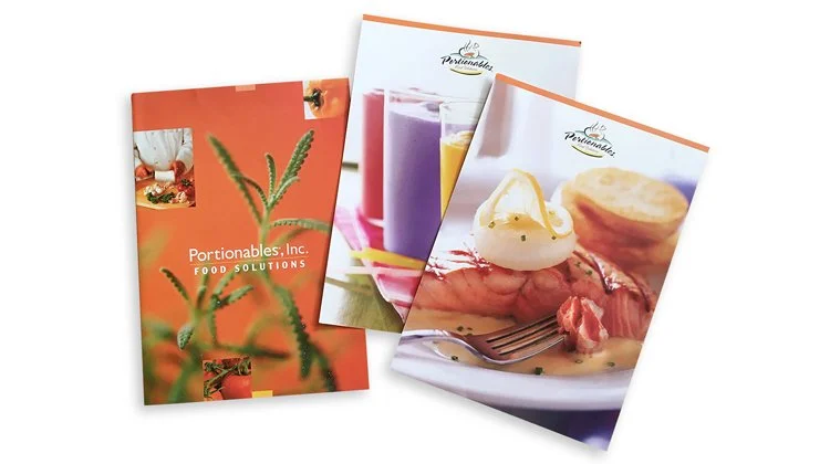 Portionables brochure and sell sheets