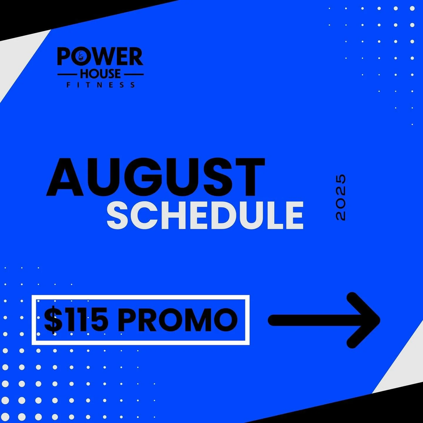 AUGUST schedule now LIVE!!!
