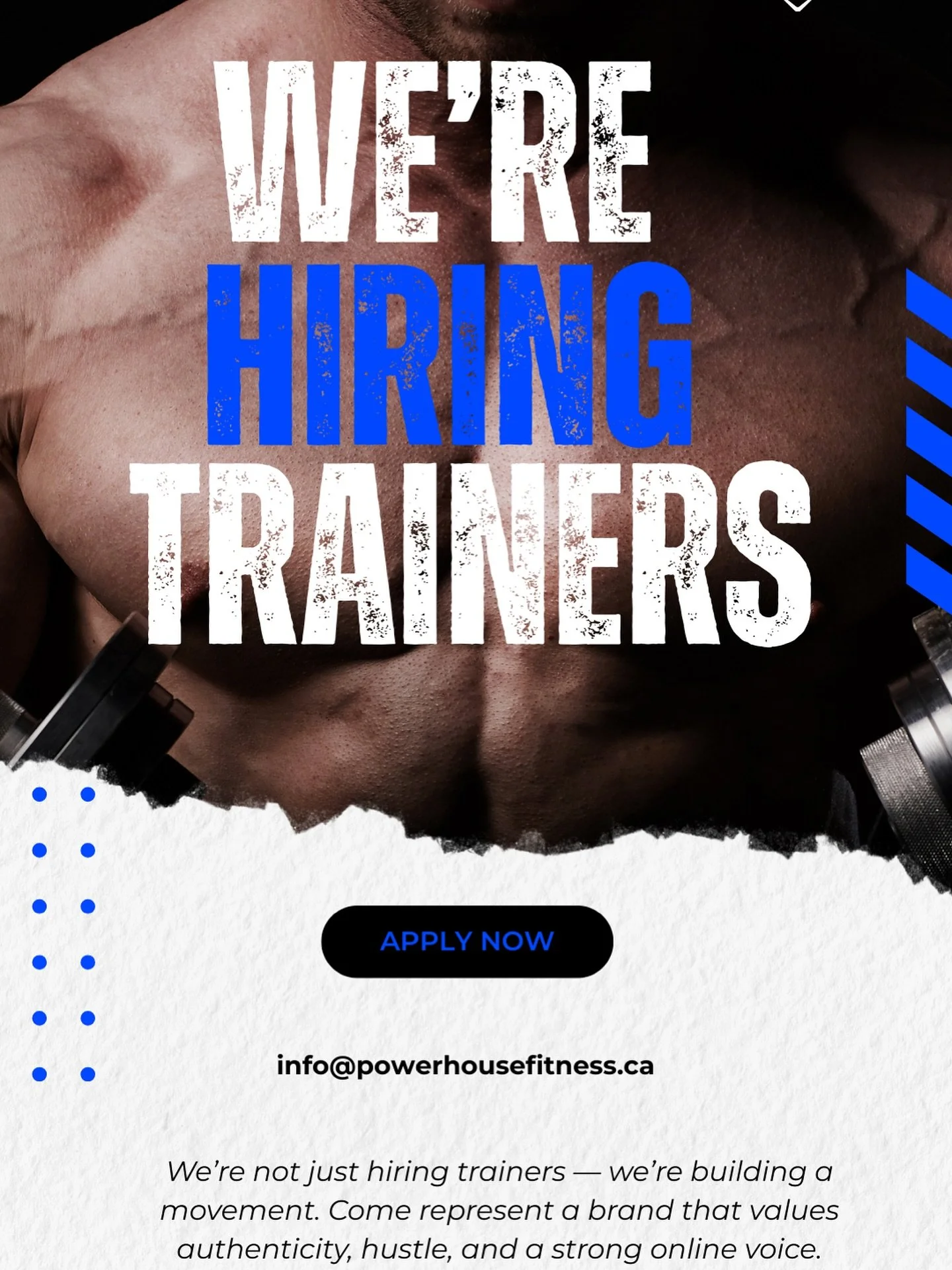 🚨 We&rsquo;re Growing Our Team! 🚨
Are you an experienced trainer with a solid client base who&rsquo;s ready to take things to the next level? We&rsquo;re looking for passionate, driven fitness professionals who want to work in a high-energy, suppor