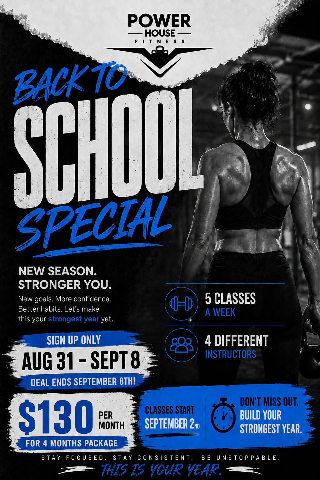 BACK TO SCHOOL SPECIAL