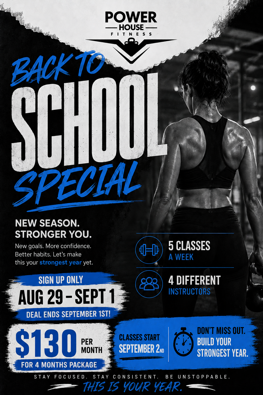 BACK TO SCHOOL SPECIAL