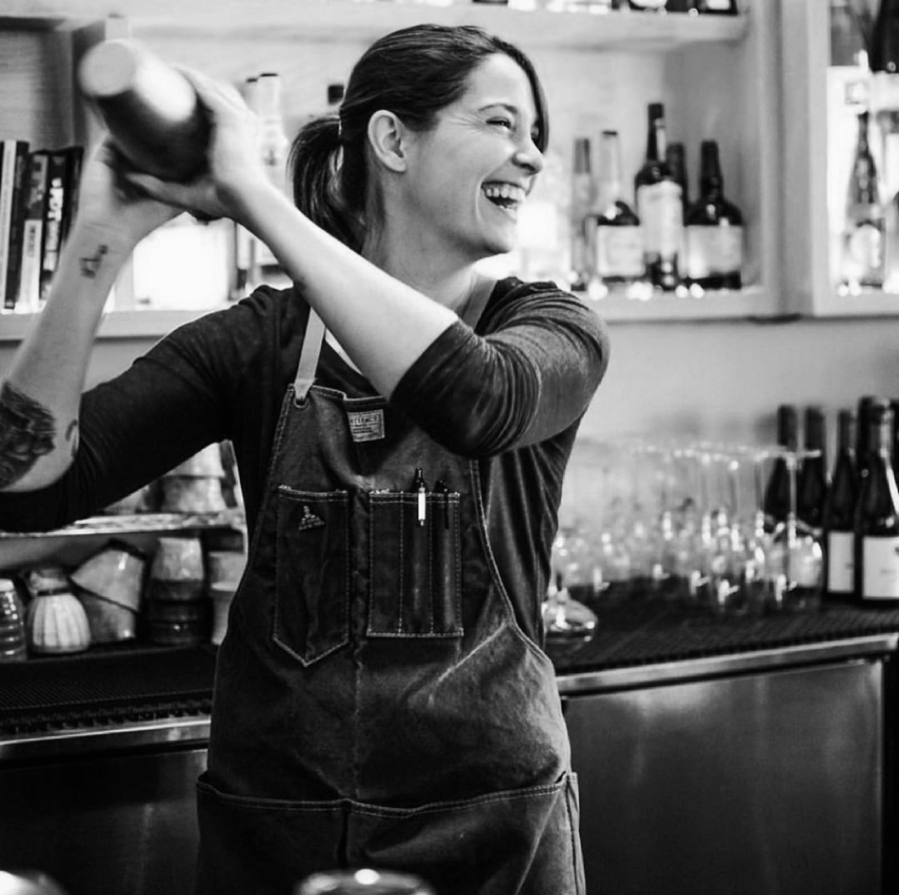 Kate of Amaro Bartending Portland